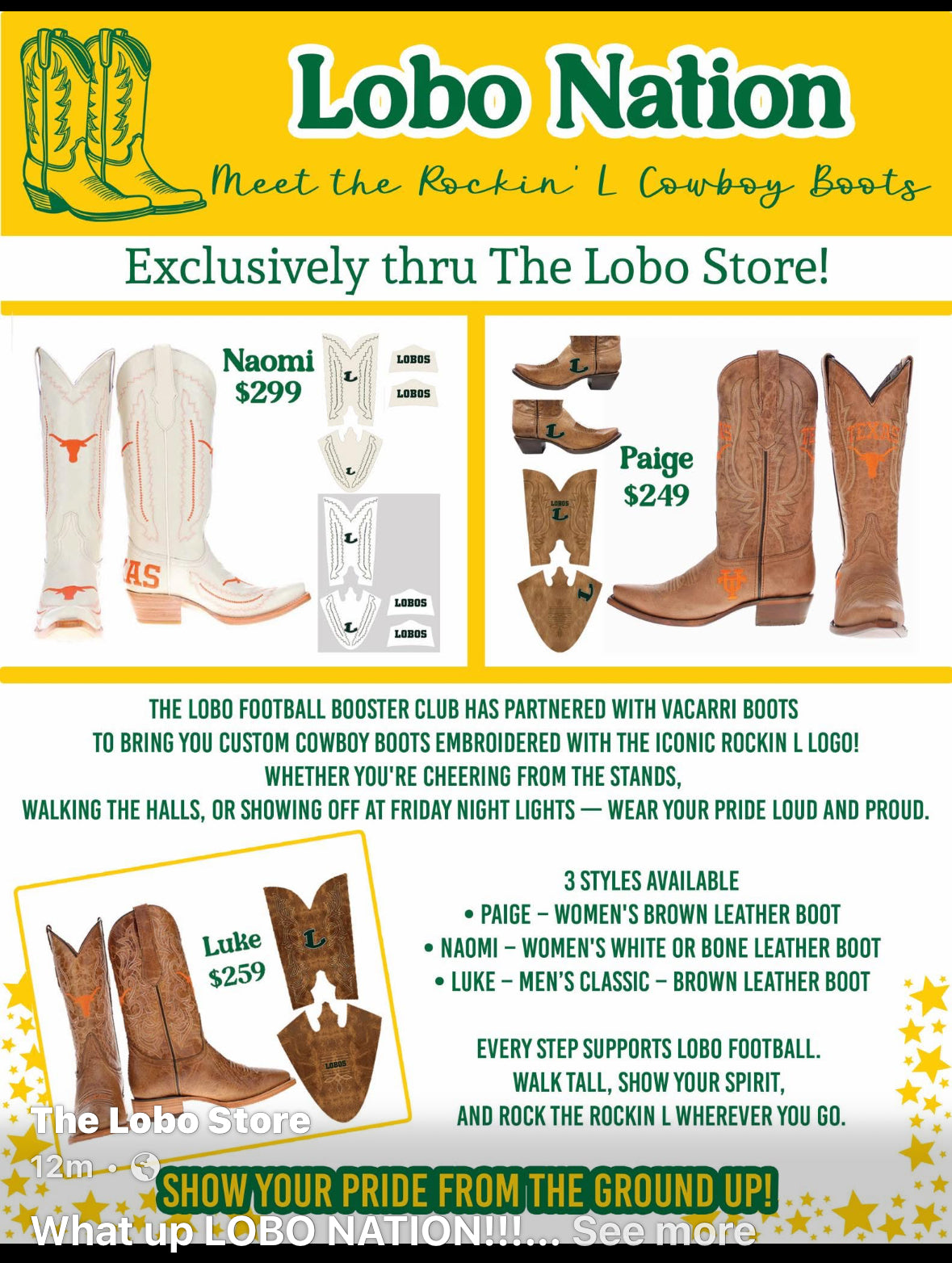 Womens Custom Lobo Boots-Naomi- knee high
