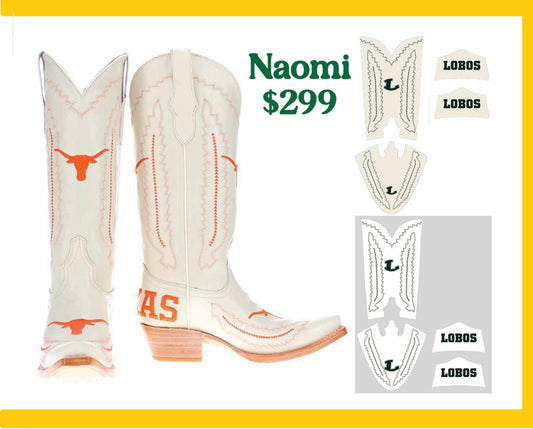 Womens Custom Lobo Boots-Naomi- knee high